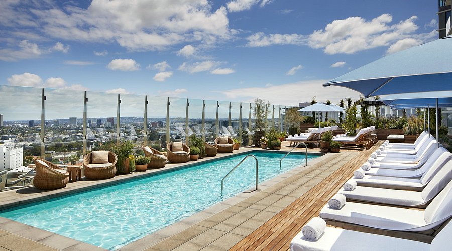 1 Hotel West Hollywood luxury hotel with rooftop pool and city views, one of the best hotels in Los Angeles and a five-star option among Los Angeles California luxury hotels for travelers deciding where to stay in Los Angeles.