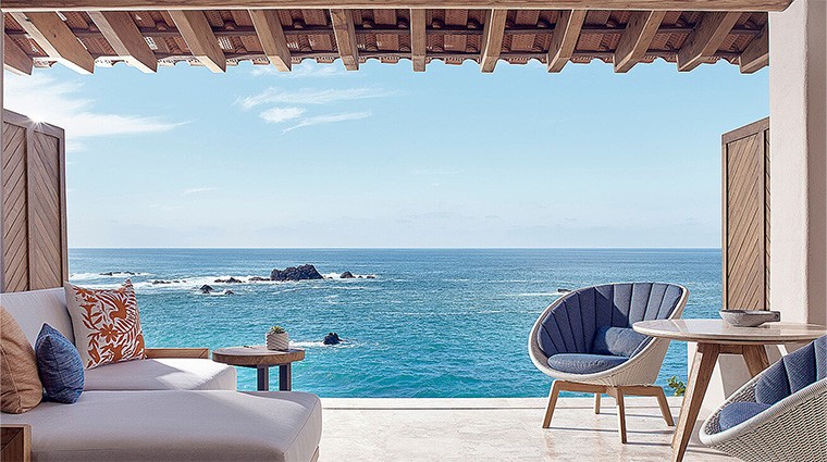 Four Seasons Punta Mita beachfront suite overlooking Bahía de Banderas in Riviera Nayarit, one of the top Punta Mita luxury resorts.