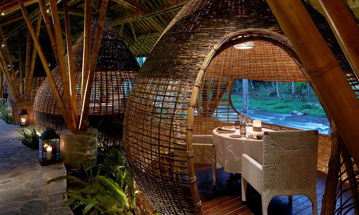 Mandapa, a Ritz-Carlton Reserve in Ubud, Bali, featuring private pool villas set along the Ayung River, a signature spa, and refined dining, representing one of the best luxury hotels and resorts in Bali, Indonesia, for travelers deciding where to stay in Bali.