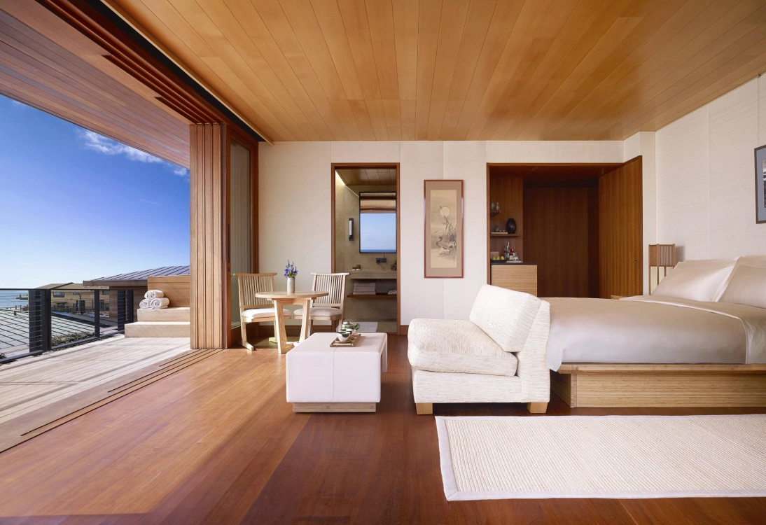 Nobu Ryokan Malibu oceanfront luxury hotel in Los Angeles, ideal for travelers searching beachfront hotels Los Angeles and LA beach hotels.
